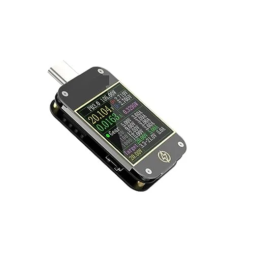 Type-C PD トリガー USB-C 電圧計 電流計 急速充電プロトコルテスト Type-C メーター パワーバンクテスター PC ソフトウェア付き (Color : C1 With Bluetooth, Size : 1)