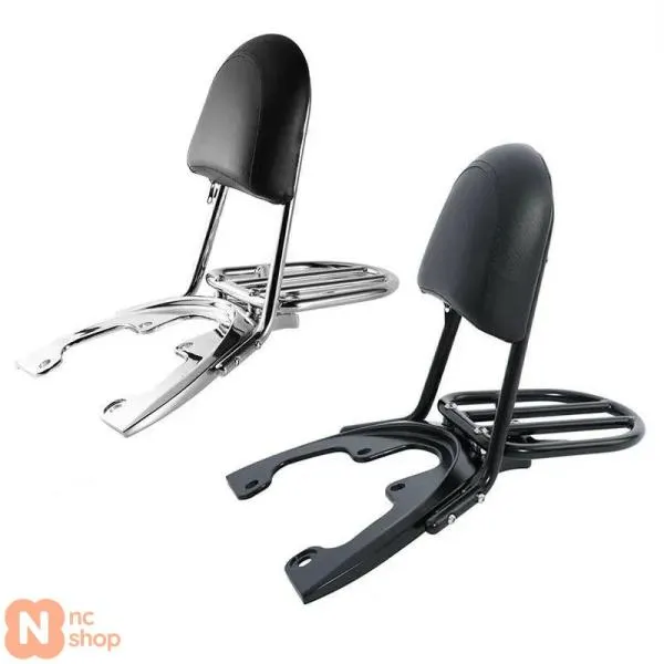 【並行輸入品】バイク 240 シシーバー バックレスト ラゲッジラック ベースプレート ハーレー VRSCAW VRSCDX VRSCX V-ROD NIGHT ROD SPECIAL 2007-2011