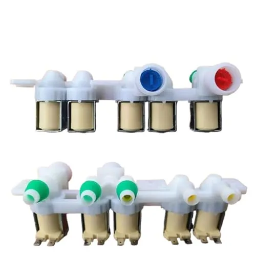 電気水入口電磁弁 DC97-15459K 、サムスンドラム洗濯機 220V C-076-19-B13 5 ヘッド洗濯機部品と互換性あり