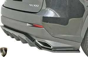 【M's】 レクサス NX300 F-SPORT 後期 (2017.9-) AIMGAIN SPORT リアアンダースポイラー FRP 未塗装 エイムゲイン スポーツ エアロ パーツ カスタム シンプル 外装 LEXUS 10 NX F SPORT Fスポーツ エイムガイン AG