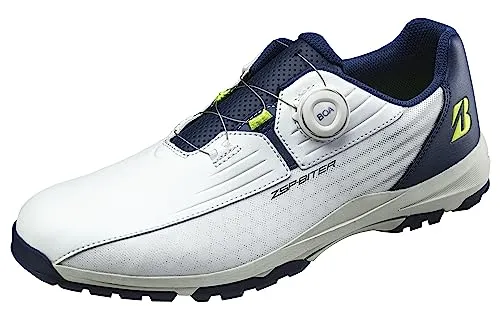 BRIDGESTON(ブリヂストン) スパイクレスゴルフシューズ ゼロ・スパイク バイター ライト SHG350 ホワイトネイビー 27.0cm メンズ 2023年モデル
