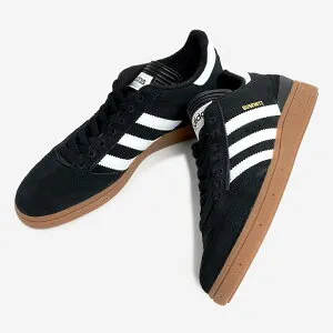 adidas SB BUSENITZ BLACK × GUM アディダス ブセニツ スニーカー ( 黒 ブラック ガムソール メンズ G48060 )