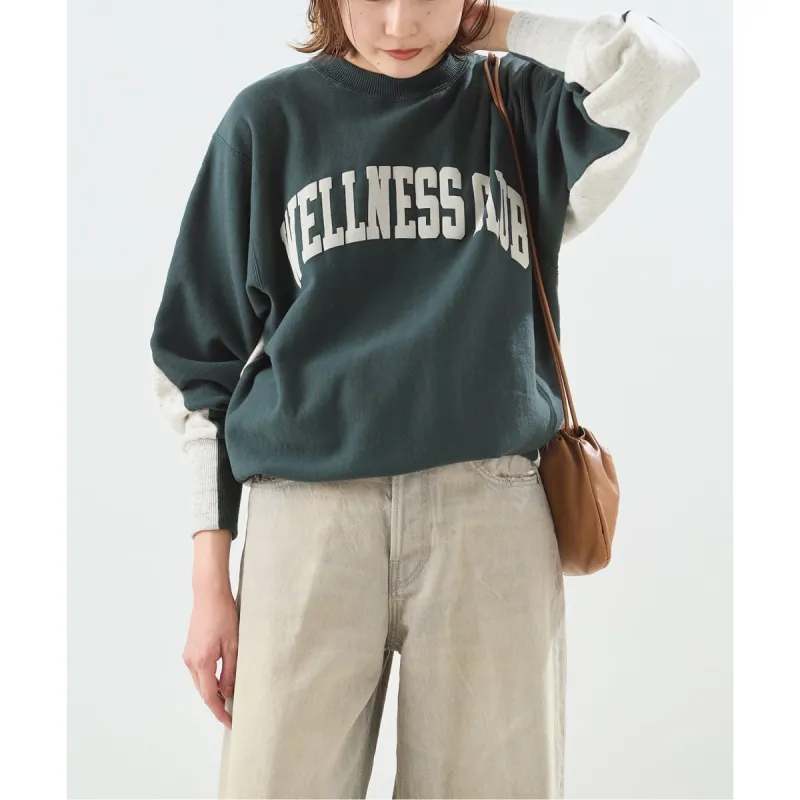 [マルイ]別注【INSCRIRE/アンスクリア】ハイブリッドスウェット/ジャーナルスタンダード レサージュ（journal standard L'essage） グリーン