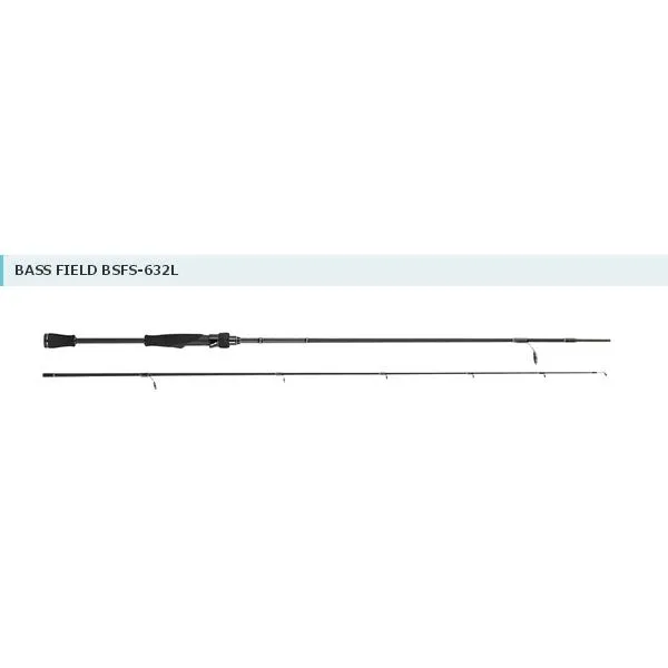 （17年3月新商品） アブガルシア バスフィールド BASS FIELD BSFS-632L （仕舞寸法 98cm）