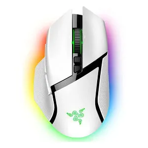 Razer レーザーBasilisk V3 Pro White Edition 右利き用ワイヤレスゲーミングマウス ホワイト RZ01-04620200-R3A1(2569423)