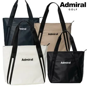 【2026年春夏モデル!!】 ADMIRAL GOLF (アドミラルゴルフ) トートバッグ シボ合皮 ADMZ6AT7 【B-ONE-Y】
