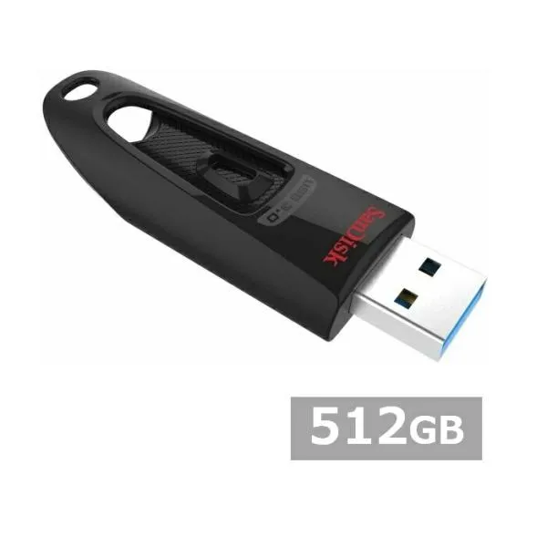 サンディスク USBメモリ SDCZ48-512G-G46 Ultra USB 3.0 Flash Drive 512GB Sandis