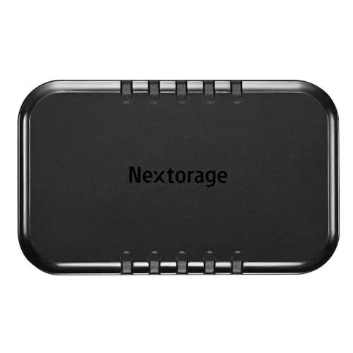 Nextorage 日本メーカー USB4 ポータブルSSD 1TB USB4 Gen3x2 40Gbps Type-C 最大読出し速度4,000MB/s, 最大書込み速度3,500MB/s, Windows MacOS, PS5, iPhone, スマー