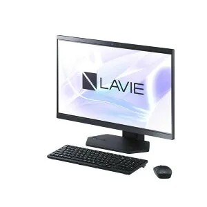 PC-A2355JAB NEC ファインブラック LAVIE [デスクトップパソコン 23.8型 / Win11 Home / DVDスーパーマルチ / Office搭載]