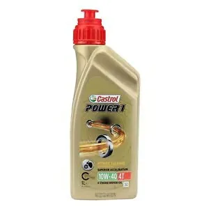 エンジンオイル 1リットル カストロールSAE 10W-40パワー ヤマハエンジン用4Tシンセ1本- 1 liter engine oil Castrol SAE 10W-40 power 1 4T synth for Yamaha engines- 【並行輸入品】