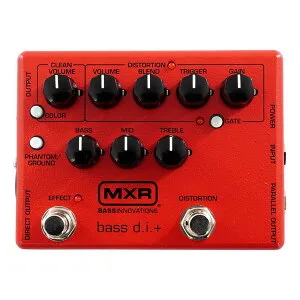 翌日配達 MXR M80 BASS D.I.+ Vermillion [Ikebe 50th Anniversary Special Edition]