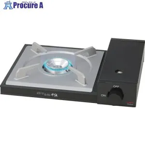 Iwatani カセットコンロ カセットフー 雅SLIM CB-WA-64 1台 ▼694-9608