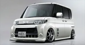 タントカスタム L375S/L385S MC After INSOLITE フロントアンダーリップ 塗装済み