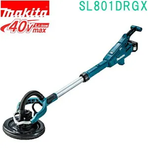 マキタ SL801DRGX 210Φ 18V充電式ドライウォールサンダ バッテリBL1860B×2本・充電器 DC18RF・ツールバッグ付