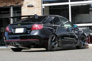 エグザス エボチューン EXAS EVO Tune VAB (シングル) (JQR) スバル WRX STI 252607 | 最高品質ステンレス チタンテール GP スポーツ マフラー エキゾースト 車検対応