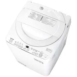 シャープ SHARP 全自動洗濯機 洗濯7.0kg 穴なし槽 ホワイト ES-GE7K-W