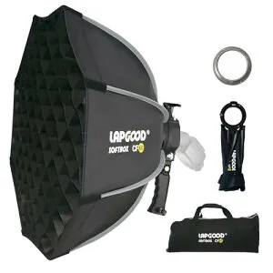 ソフトボックス 八角形 60cm S型スタンド付き 折りたたみソフトボックス ハニカムメッシュ Bowensスタンド対応V850II V850III V 860II-C / N / S / F V860III-C / N / S / F / O TT685II-C / N / F / O TT600 / S AD200proおよ