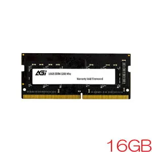 AGI AGI320016SD138-ST [16GB (16GBx1) DDR4-3200MHz (PC4-25600) 22-22-22-52 SODIMM 1.2V]