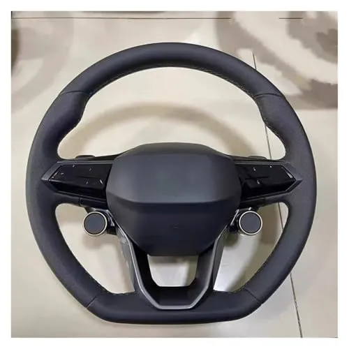 ハンドルカバー 通気性 に適合する シート に適合する キュプラ に適合する FR に適合する レオン に適合する MK4に適合する シート に適合する Mk3 2013-2021 に適合する イビサ 6J DIY車のステアリングホイールカバー ハンドルカ