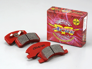 ACRE ブレーキパッド ■アクレ コンパクトアクレ フロント 【品番：604】 トヨタ bB QNC25 (4WD) 05.12～ 旧品番614 画像はサンプルです。