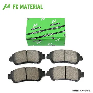 FCマテリアル 旧東海マテリアル キャンター FE73B/EV1系/EV4系 ブレーキパッド MN-464 三菱ふそう フロント用 ディスクパッド ブレーキパット