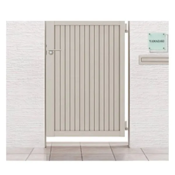 開き門扉AB TM1型 片開き 柱使用 呼称08-12 扉寸法W800×H1200mm リクシル LIXIL 開き門扉 おしゃれ シンプル リフォーム