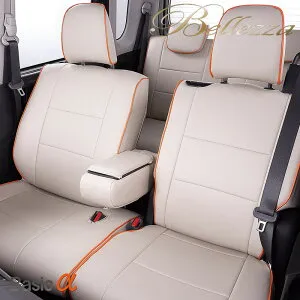 スペーシアギア シートカバー MK54S MK94S R6/10- ベーシックα Bellezza(ベレッツァ) S6024