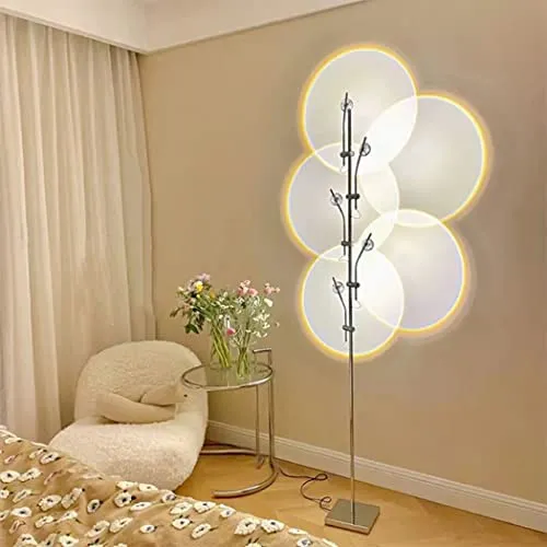 GaUmiME 間接照明 フロアライト スポットライト おしゃれ プロジェクターナイトライト ユニーク 特別 個性的 雰囲気 影がいい TikTok 写真撮影 角度調整可 電気スタンド 北欧 フロアランプ LED スタンドライト リビング 寝室 屋内照明