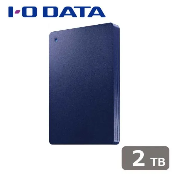 アイ・オー・データ機器｜I-O DATA TV録画＆PC両対応 ポータブルハードディスク「カクうす Lite」2TB(ネイビー) HDPH-UTV2NV 返品種別B