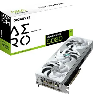 【新品】【即納】【代引き不可】GIGABYTE NVIDIA Geforce RTX5080 搭載 グラフィックボード GDDR7 16GB ギガバイト GV-N5080AERO OC-16GD