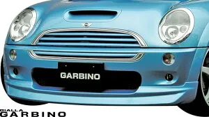 【M's】R53 BMW ミニ クーパーS RE16 前期 (2001y-2004y) GIALLA フロントハーフスポイラー ／／ FRP 未塗装 MINI ジアラ ガルビノ エアロ パーツ 外装 エクステリア カスタム ビーエムダブリュー フロント
