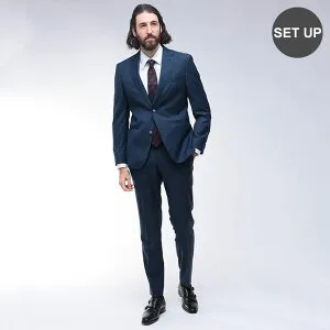 ヒューゴボス HUGO BOSS シングル ノータック スーツ SLIMFIT TESSE HBHG10272915P ブランド メンズ 男性 スーツ ビジネス フォーマル ウール sale_2_d