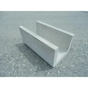 U字溝 300A 300×240 （荷受け時リフト等が必要です） コンクリート水路 コンクリート側溝 U形側溝 コンクリート排水