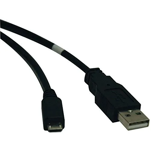 Tripp Lite USB 2.0 Hi-Speed A to Micro-B Cable (M/M), 10-ft.