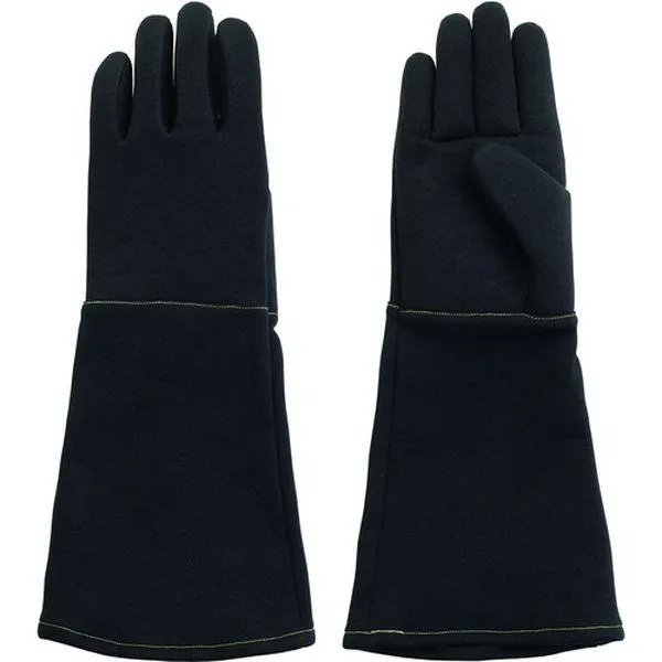 【メーカー在庫あり】 MZ632BK (株)マックス マックス 300℃対応耐熱手袋 ロング フリー HD店