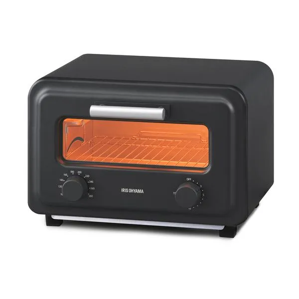 アイリスオーヤマ IRIS スチームカーボントースター チャコール SOT-201-B [155-680585]