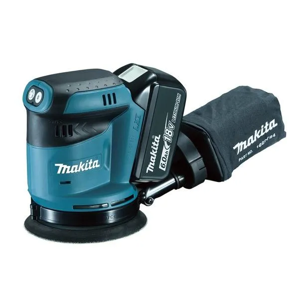 マキタ 125mm 充電式 ランダムオービットサンダ フルセット BO180DRG 1セット