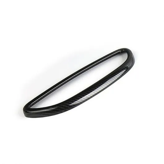 カーボンファイバー調 センター コンソール カバー トリム デカール 適用: ポルシェ マカン 2014-2017 ABS 1ピース AL-EE-4341 AL