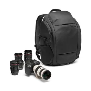 Manfrotto カメラリュック Advanced トラベル バックパック M III 19.2L 一眼レフ ミラーレスカメラ 撥水素材 レインカバー付属 MB MA3-BP-T