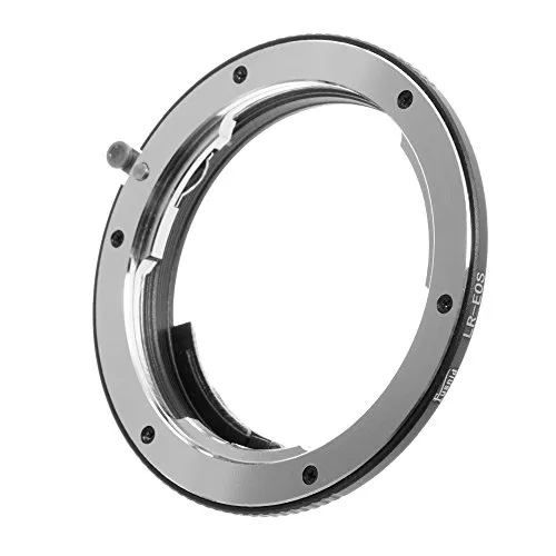 FocusFoto 9th Gen AF コンファームアダプター Leica R LRレンズからCanon EOS EF EF-Sマウントカメラ 80D 77D 70D 60D 5D Mark II III 5D2 5D3 7D 6D 3000D 1500