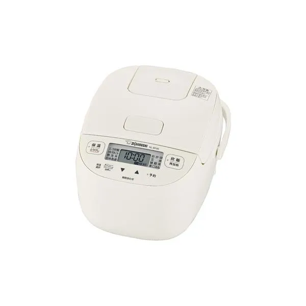 象印マホービン NL-BF05-WZ マイコン炊飯ジャー 極め炊き 3合炊き ソフトホワイト