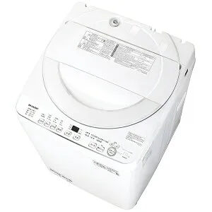 SHARP｜シャープ 全自動洗濯機 ホワイト系 ES-GE7K-W [洗濯7.0kg /乾燥機能無 /上開き]