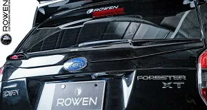【M's】 スバル フォレスター SJG (2012.11-2018.06) ROWEN JAPAN PREMIUM リヤゲートスポイラー ／／ FRP ロエン ロウェン ローウェン 狼炎 トミーカイラ エアロ パーツ カスタム シンプル 外装 FORESTER リア