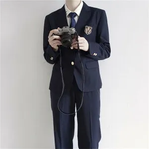 入学式 スーツ 男の子 高校生 受験 面接 制服 上下セット フォーマル ジャケット コート ワイシャツ（4点セット） 男子制服 ブレザー ブラック ネイビー S M L 2L 3L 4L 5L 6L dx010z7z7s0