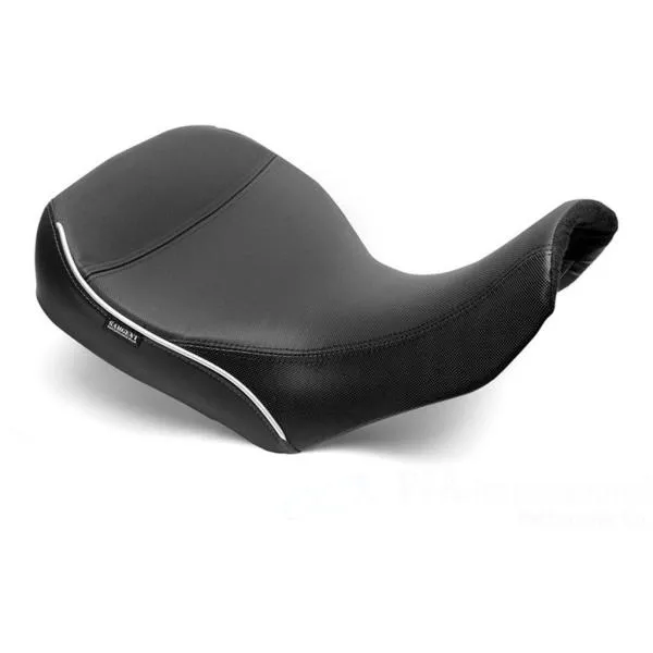 SARGENT サージェント ワールドスポーツパフォーマンスシート 【レギュラー シート：フロント】 パイピングカラー：H022グリーン Tiger850 Sport Tiger900 外装