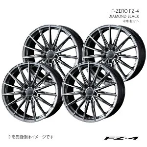 F-ZERO FZ-4 エフゼットフォー BYD ATTO3 SC2EXSQ アルミホイール4本セット 0039834×4【18×8.0J 5-114.3 INSET45 DIAMOND BLACK】