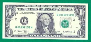 $1 2001 1 B/H ブロック (w) ニューヨーク CU。P-1。