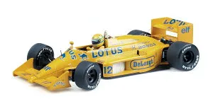 Minichamps ミニチャンプス 1/12 ミニカー レジン プロポーションモデル 1987年シーズン ロータス LOTUS - F1 HONDA 99T TEAM LOTUS No.12 SEASON 1987 AYRTON SENNA アイルトン・セナ