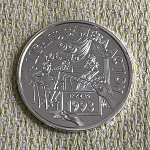 NOLA マルディグラ クルー・オブ・トリトン 1993 ライトカメラアクション .999 ファインシルバーラウンド