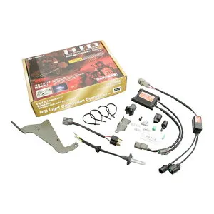 ABSOLUTE HID ヘッドライト ボルトオンキット HI/LOW切替 H4S2/6500Kバルブ HR2H306 バイク ヘッドライト球